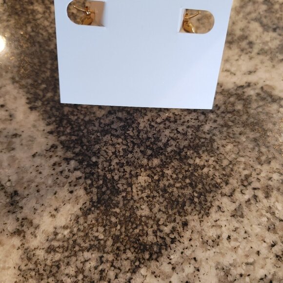 Tory Burch Double T Earrings, come on card. - Picture 12 of 15